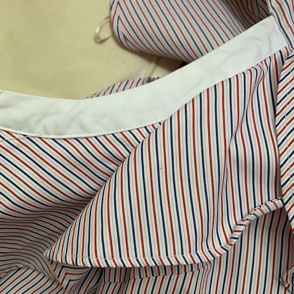 English factory button down ruffle shirt - Picture 4 of 9